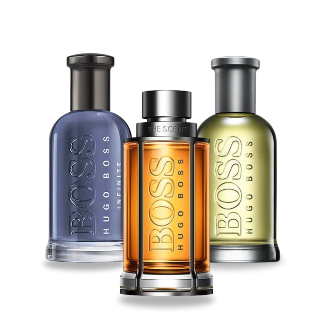 3 Parfymkombination - Boss Bottled Infinite, Boss The Scent och Boss Bottled